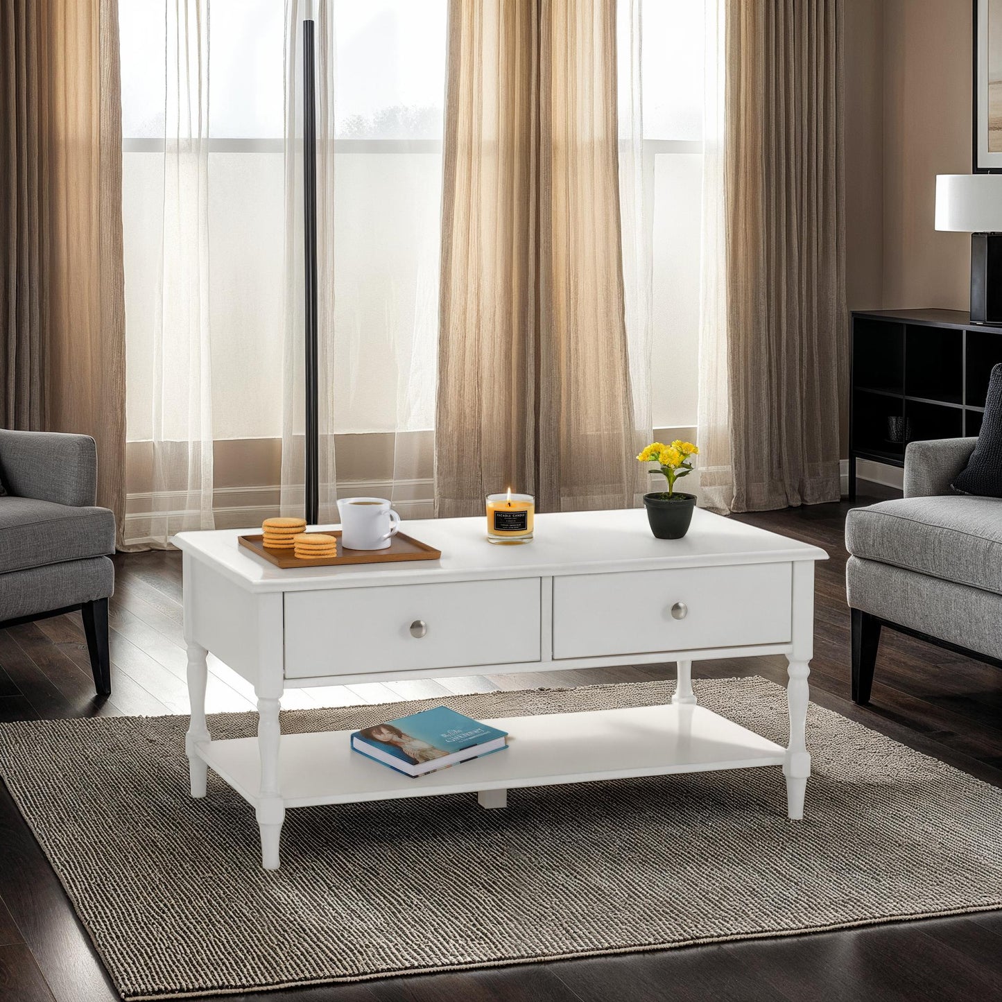 Stratford 2 Drawer Coffee Table
