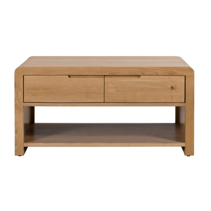 Curve Oak Coffee Table