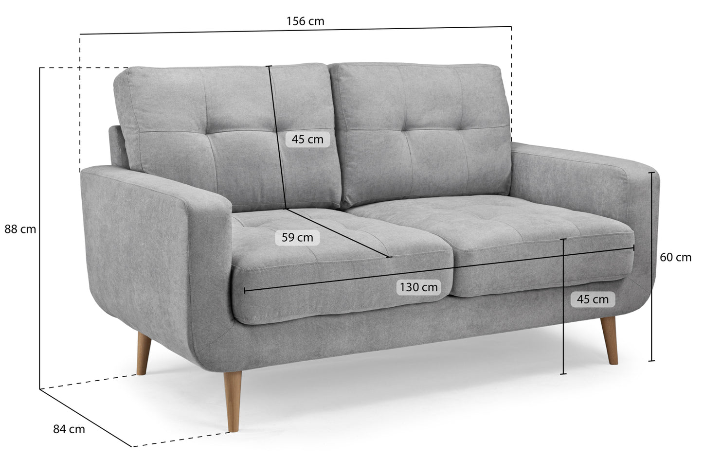 Aurora 2-Seater Sofa