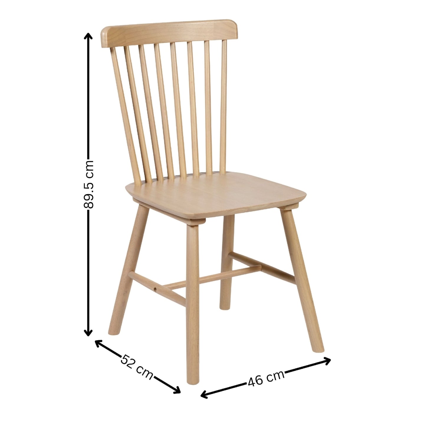 Set of 2 Sakura Dining Chairs
