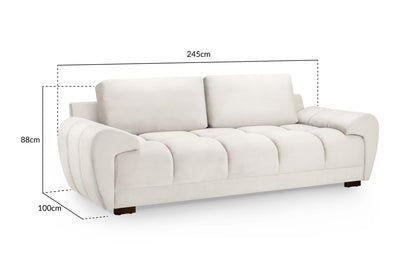 Azzuro 3-Seater Sofa
