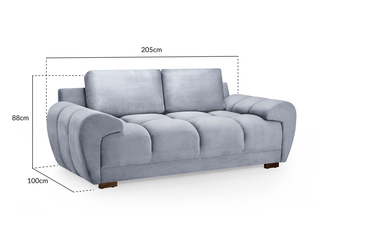 Azzuro 2-Seater Sofa