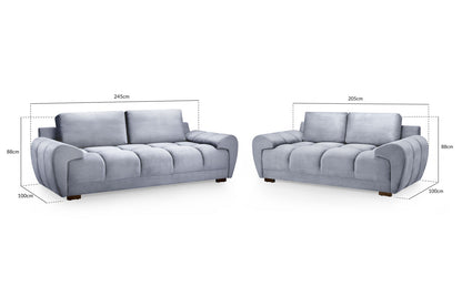 Azzuro Sofa 3+2 Suite