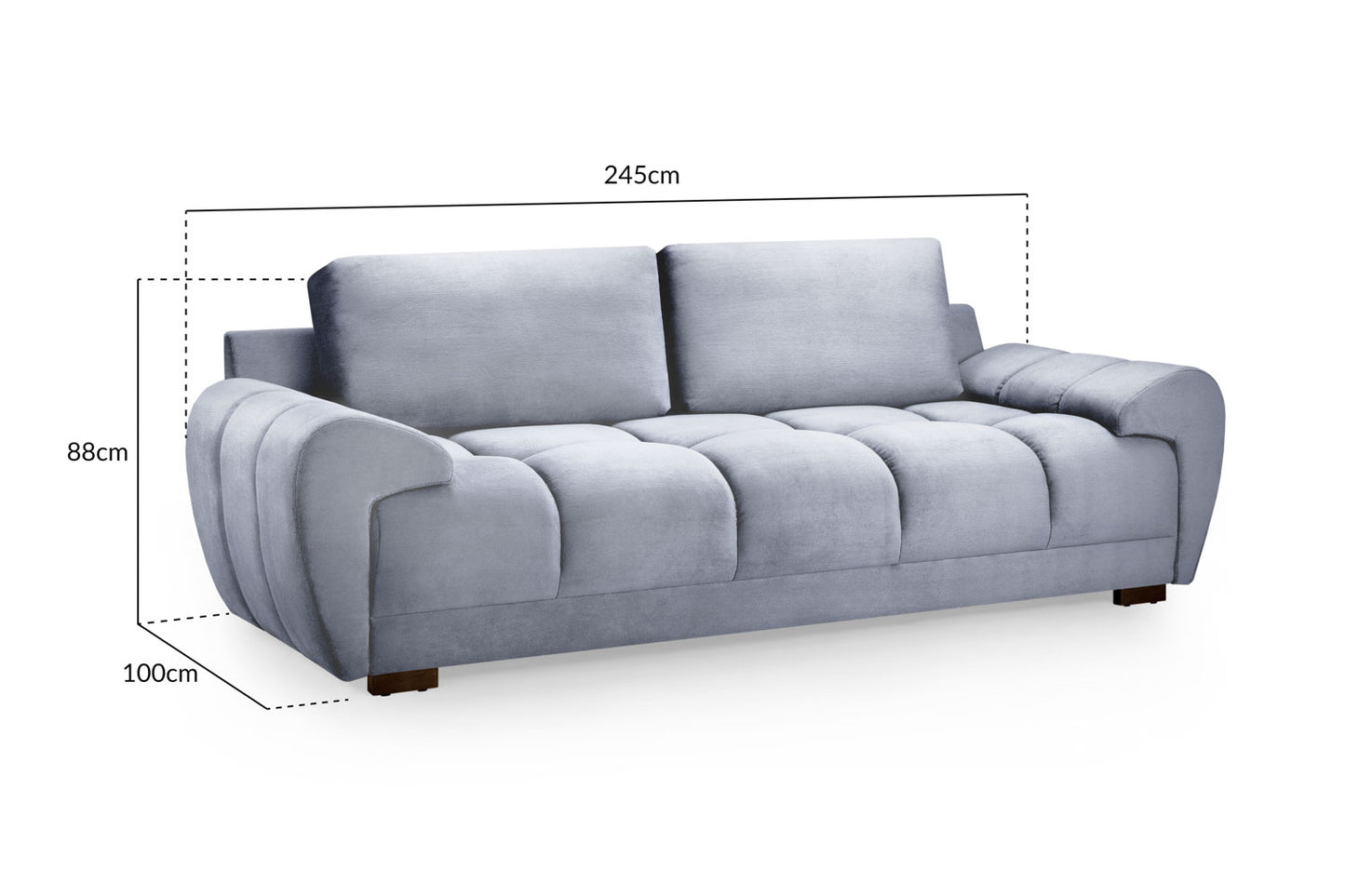 Azzuro 3-Seater Sofa