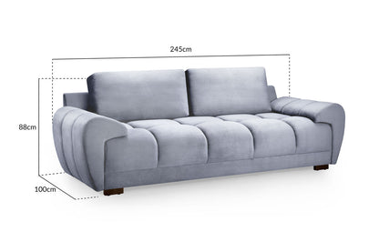 Azzuro 3-Seater Sofa