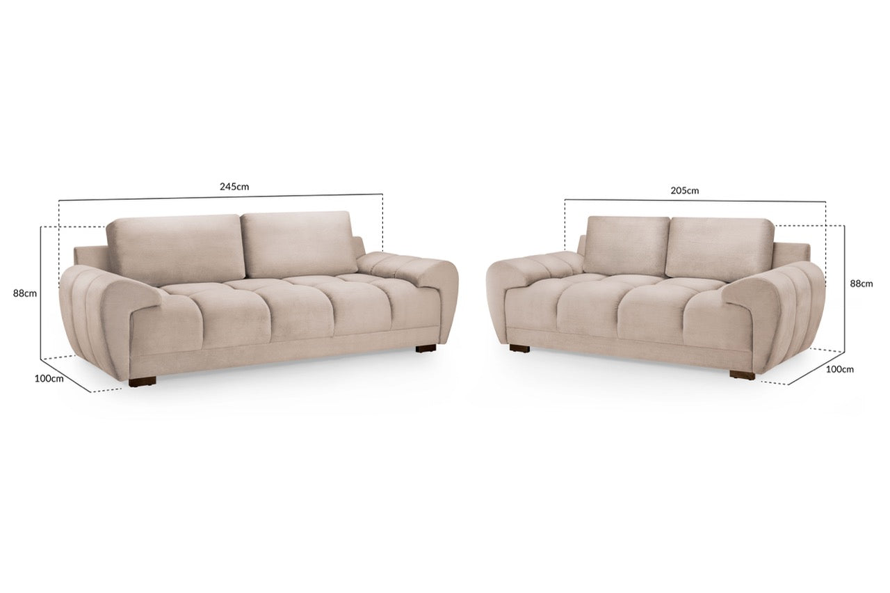 Azzuro Sofa 3+2 Suite