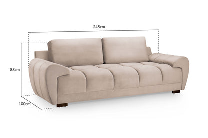Azzuro 3-Seater Sofa