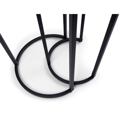 Chicago Round Nesting Side Tables