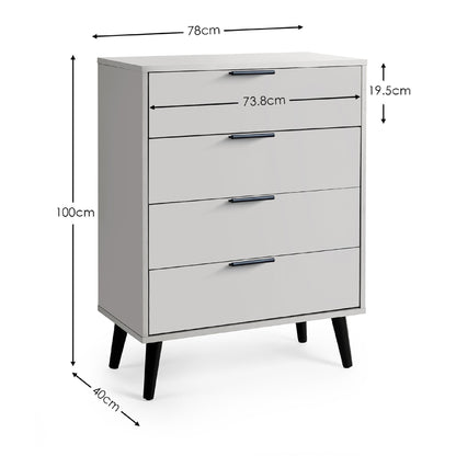 Alba 4 Drawer Chest