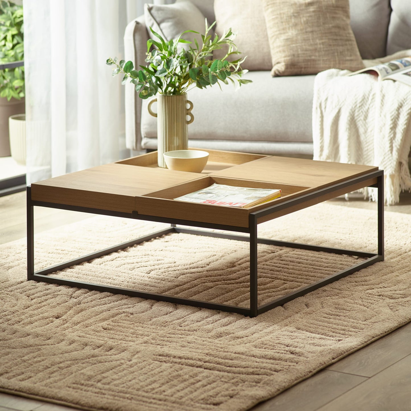 Ezra Square Tray Coffee Table