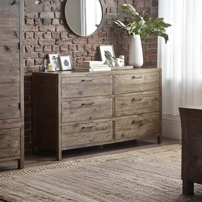 Heritage 6 Drawer Wide Chest