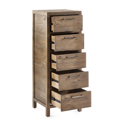Heritage 5 Drawer Tallboy