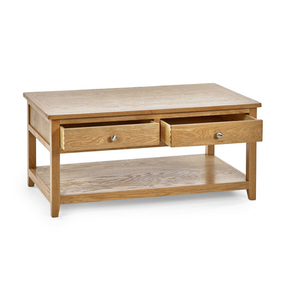 Mallory Coffee Table 2 Drawers