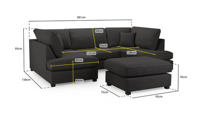 Carnaby U-Shaped Sofa