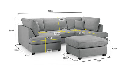 Carnaby U-Shaped Sofa