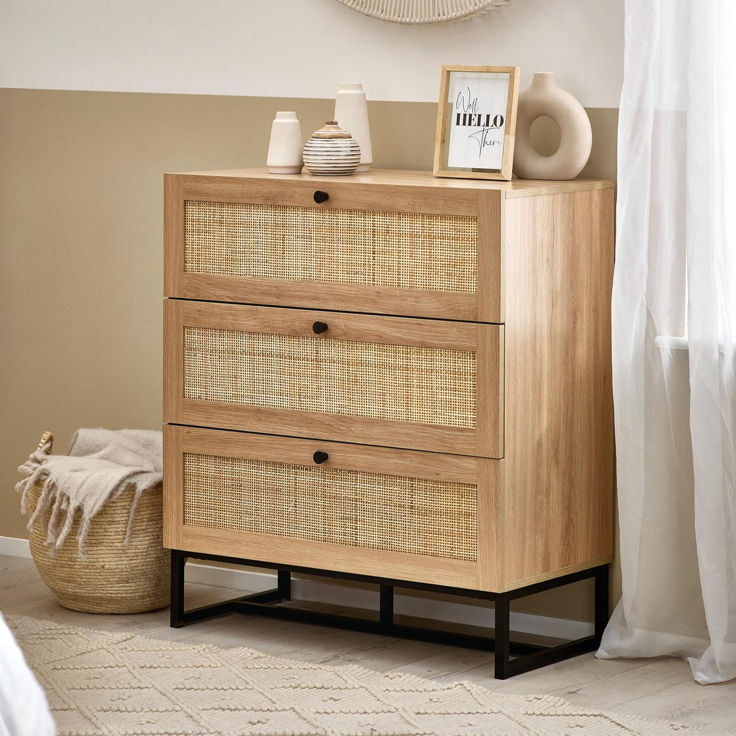 Padstow 3 Drawer Chest