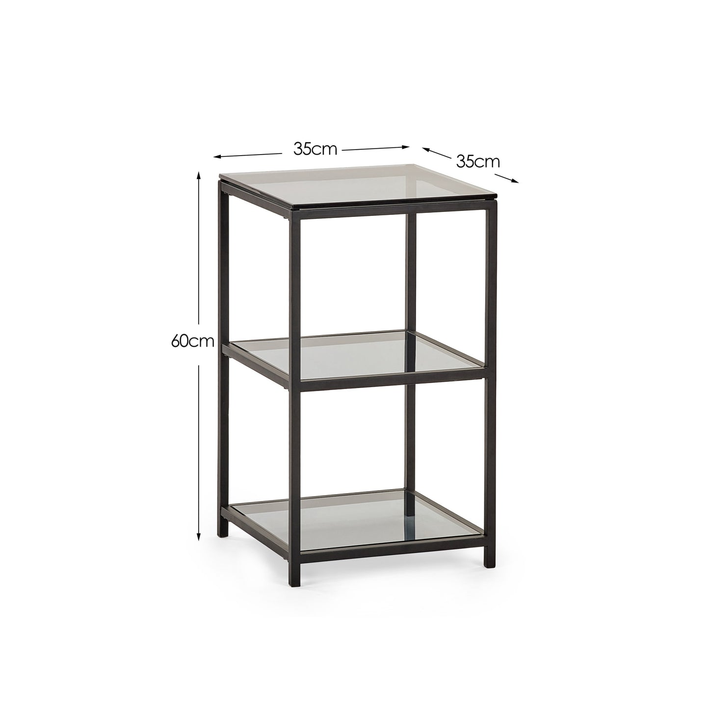 Chicago Tall Narrow Side Table