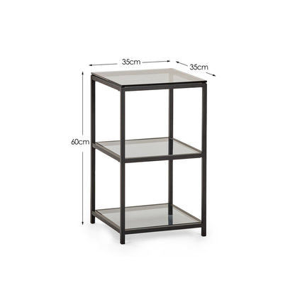 Chicago Tall Narrow Side Table