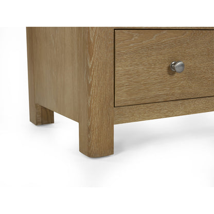 Memphis Limed Oak 3 Drawer Chest