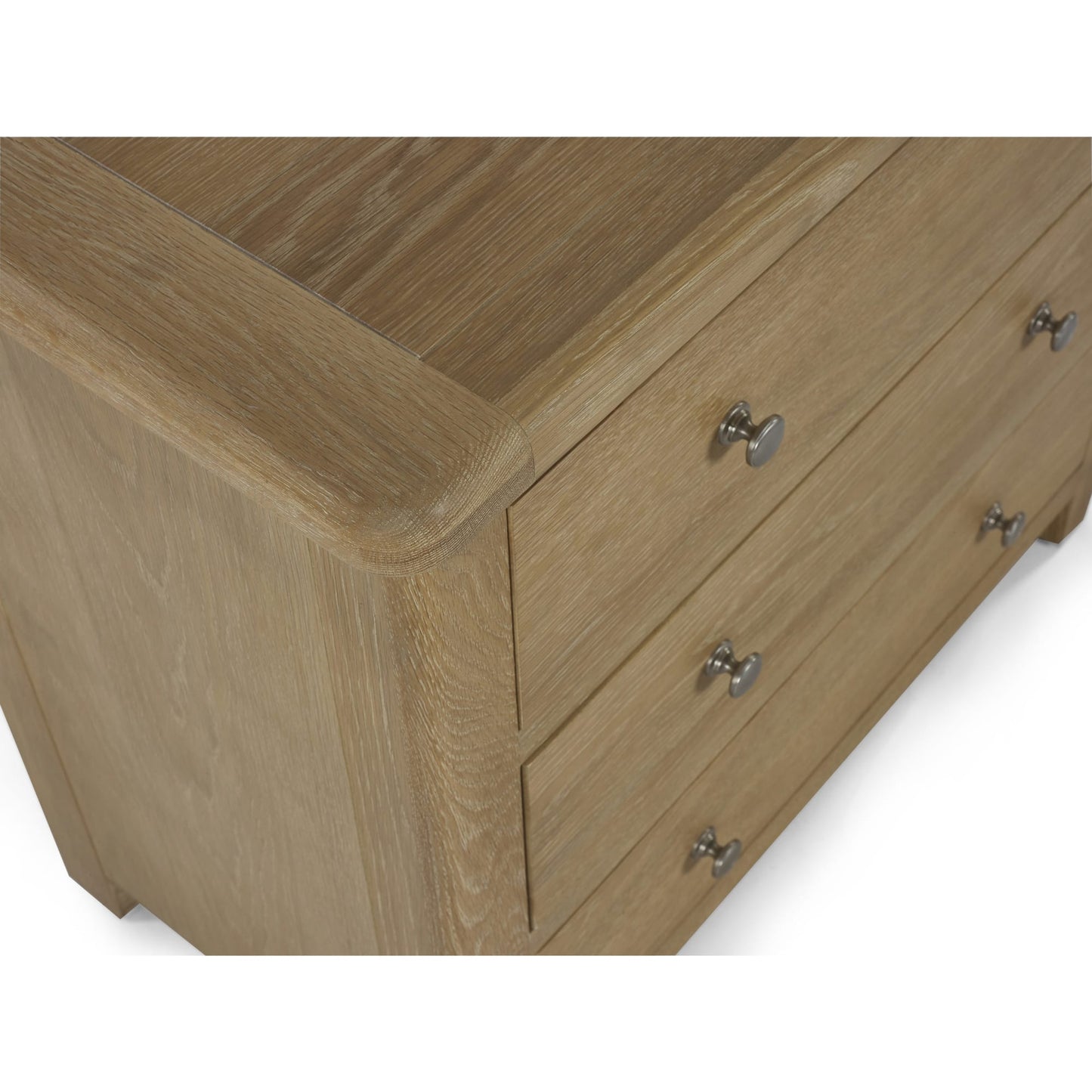 Memphis Limed Oak 3 Drawer Chest