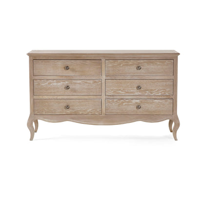 Camille 6 Drawer Wide Chest