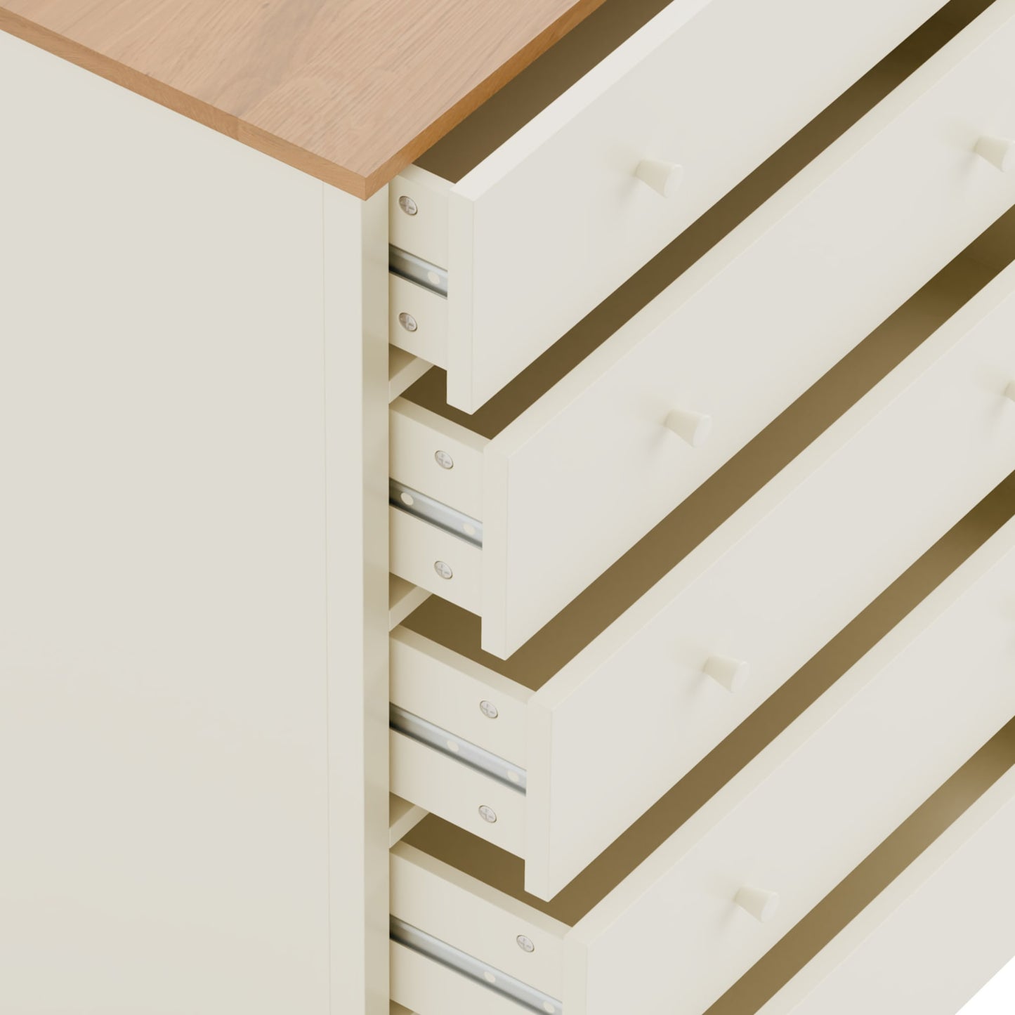 Coxmoor 5 Drawer Wide Chest