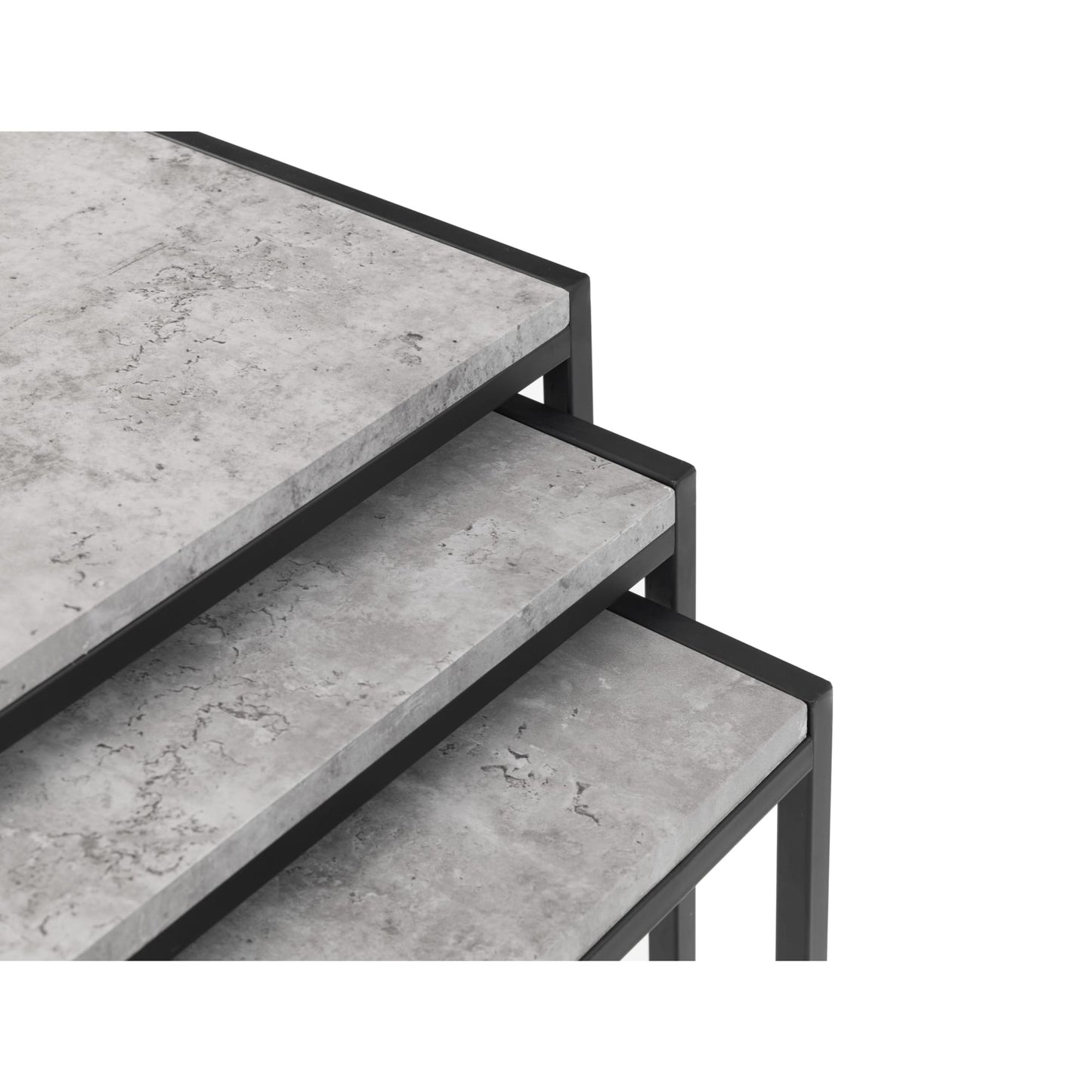 Staten Concrete Nest Of 3 Tables