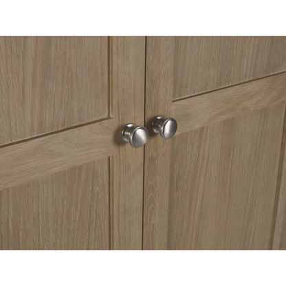 Memphis Limed Oak 2 Door 1 Drawer Wardrobe