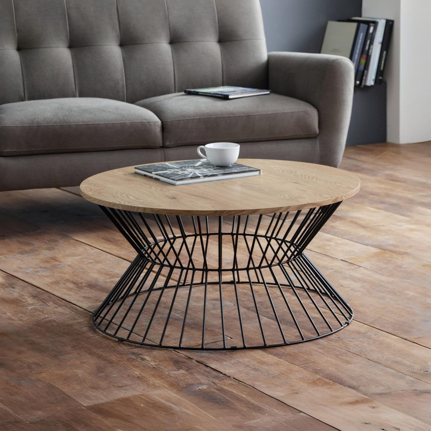 Jersey Round Wire Coffee Table