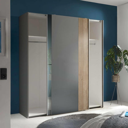 Berno Sliding Door Wardrobe With Mirror