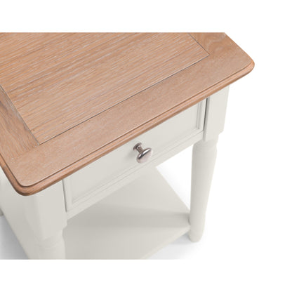 Provence 1 Drawer Side Table