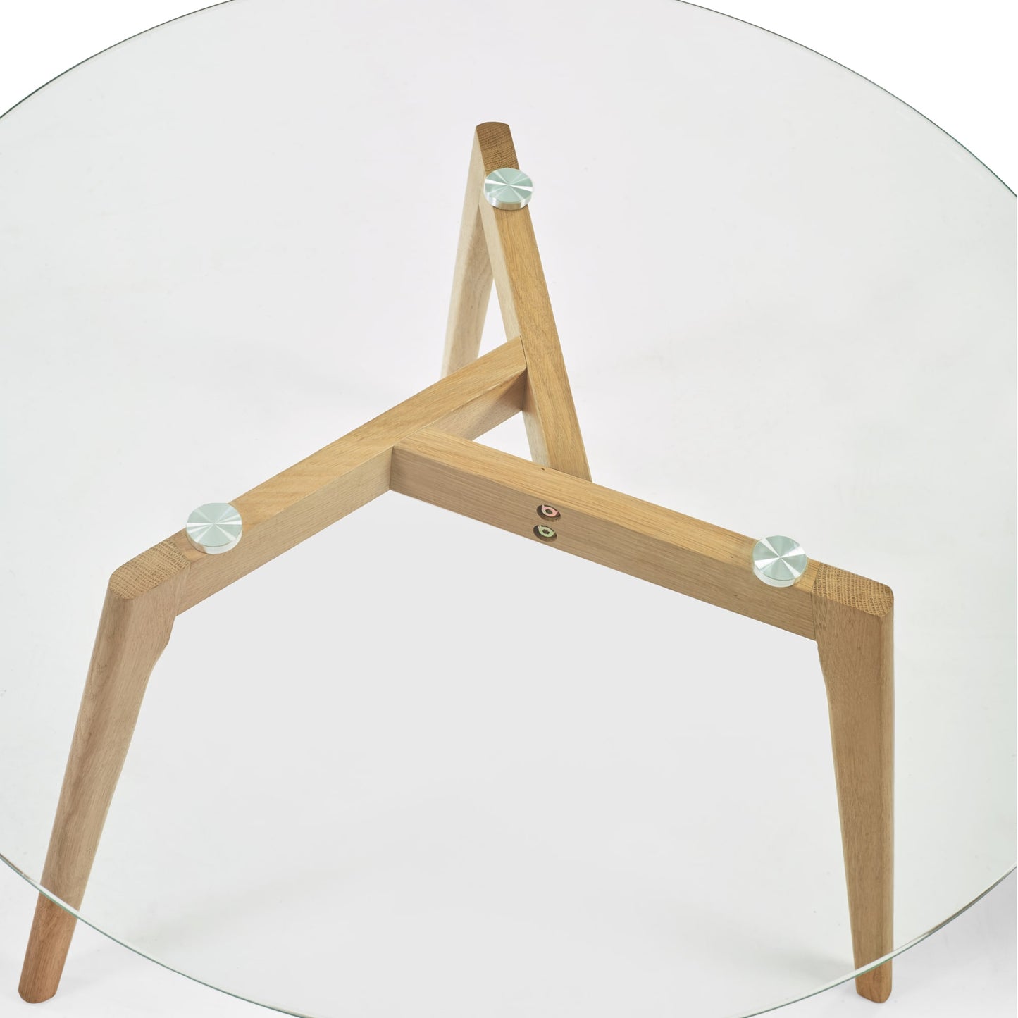 Bryant Round Glass Coffee Table