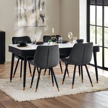 Louis Dining Table With Drawers