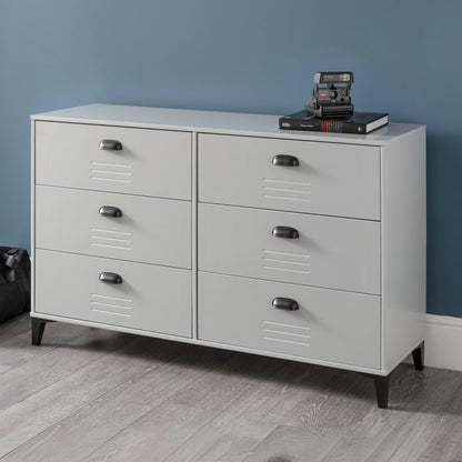 Lakers Locker 6 Drawer Wide Chest