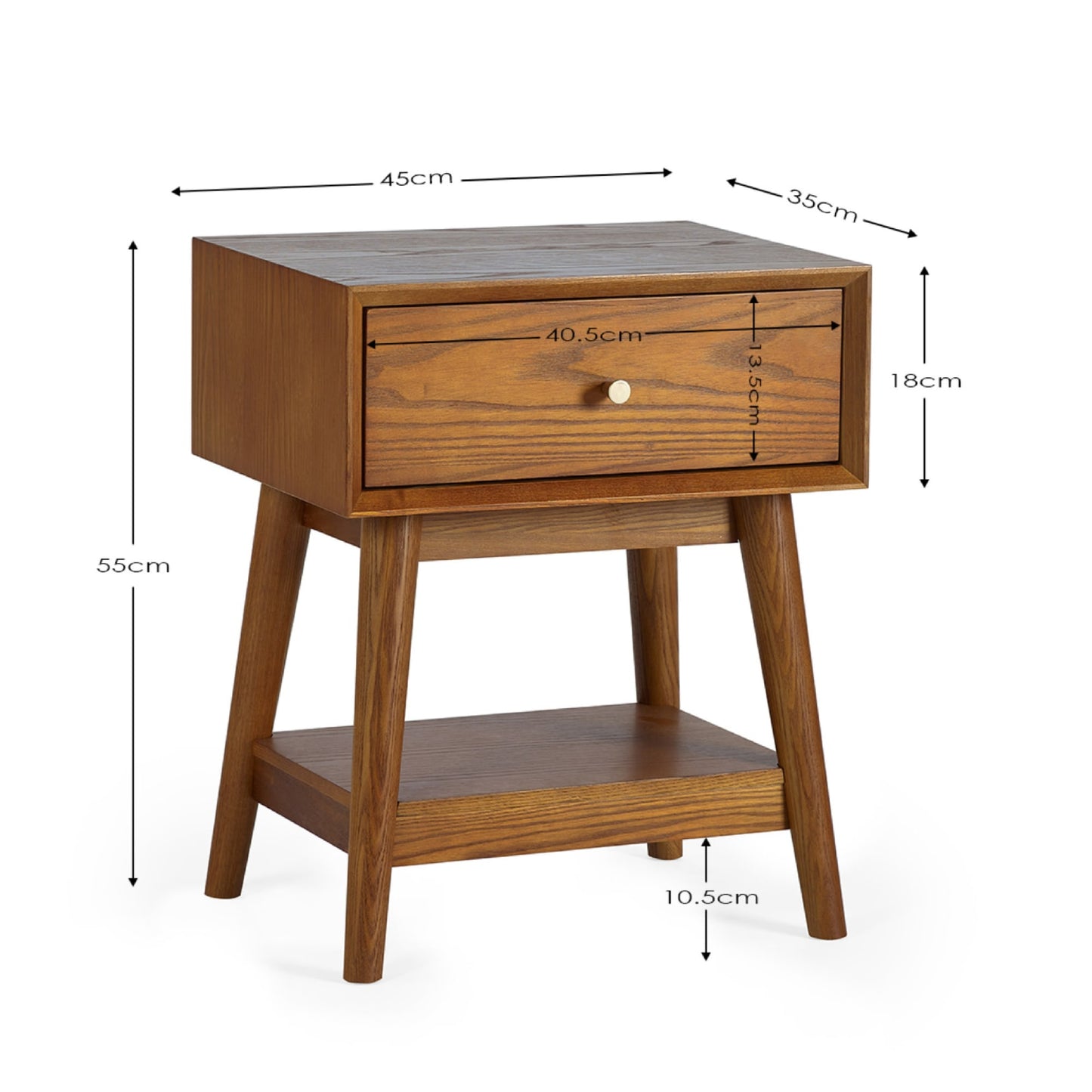 Lowry 1 Drawer Side Table