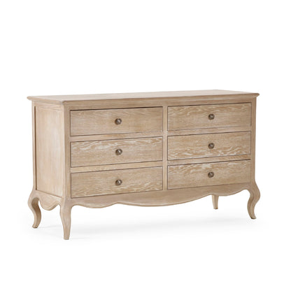 Camille 6 Drawer Wide Chest