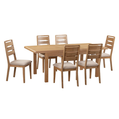 Curve Oak Dining Table