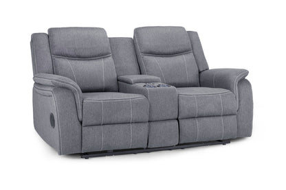 Galaxy Tech Recliner 2-Seater Sofa