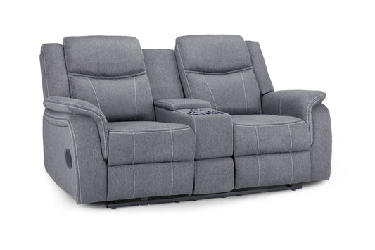 Galaxy Tech Recliner 2-Seater Sofa