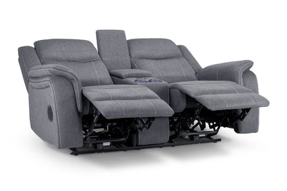 Galaxy Tech Recliner 2-Seater Sofa