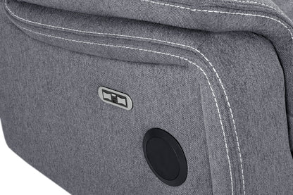 Galaxy Tech Recliner 2-Seater Sofa