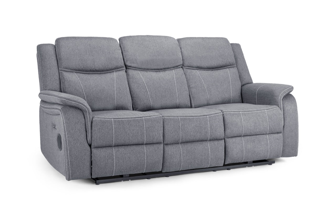 Galaxy Tech Recliner 3-Seater Sofa