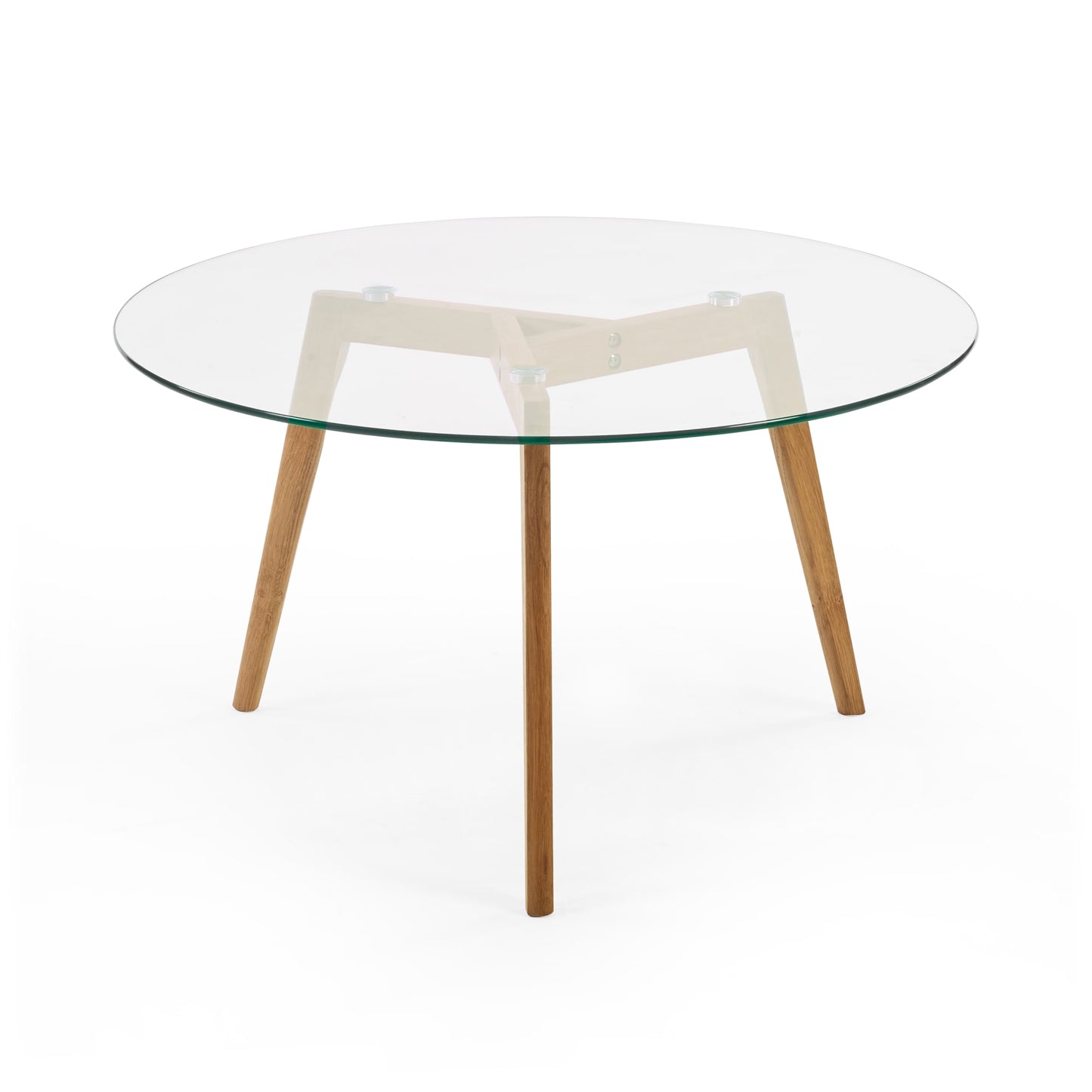 Bryant Round Glass Coffee Table