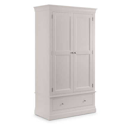 Clermont 2 Door 1 Drawer Wardrobe