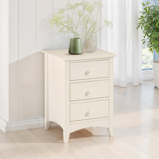 Cameo 3 Drawer Bedside