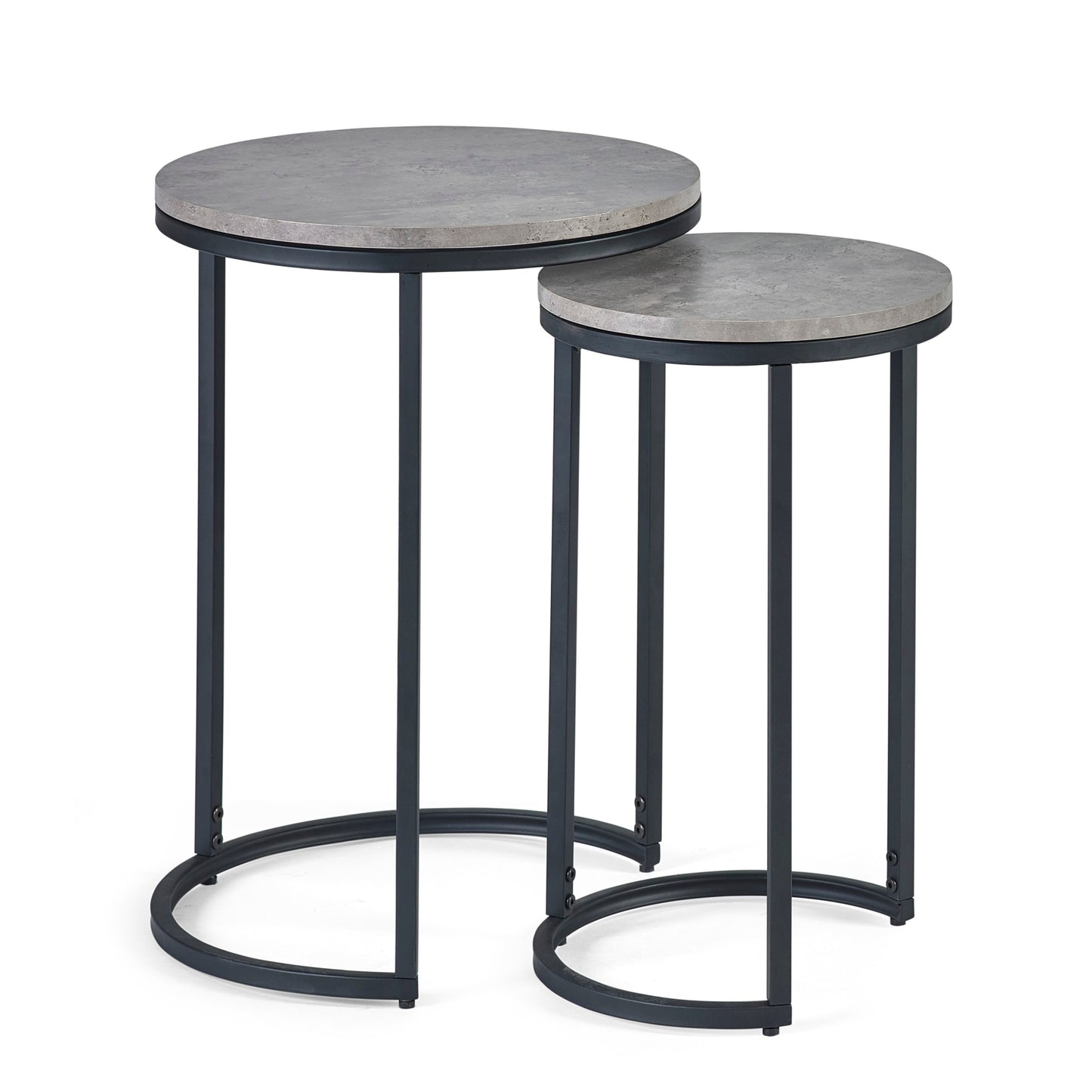 Staten Round Nesting Side Tables
