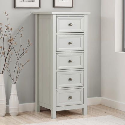Maine 5 Drawer Tall Chest