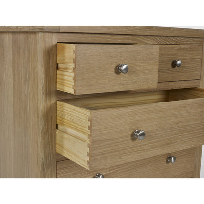 Memphis Limed Oak 3 + 2 Drawer Chest