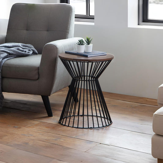 Jersey Round Wire Side Table