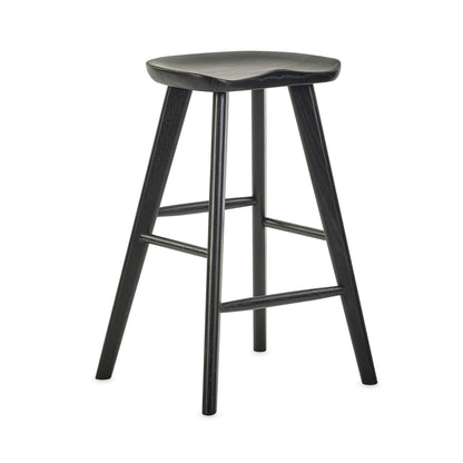 Mulu Black Bar Stool